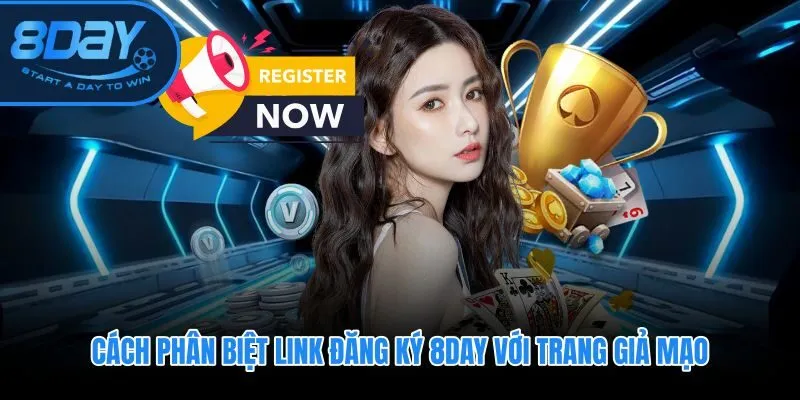 Nhận diện link đăng ký 8DAY thật qua chứng chỉ bảo mật và tên miền