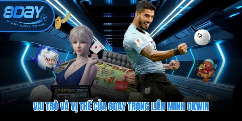 8DAY giao diện trực tiếp của liên minh OKWIN tại thị trường Việt Nam